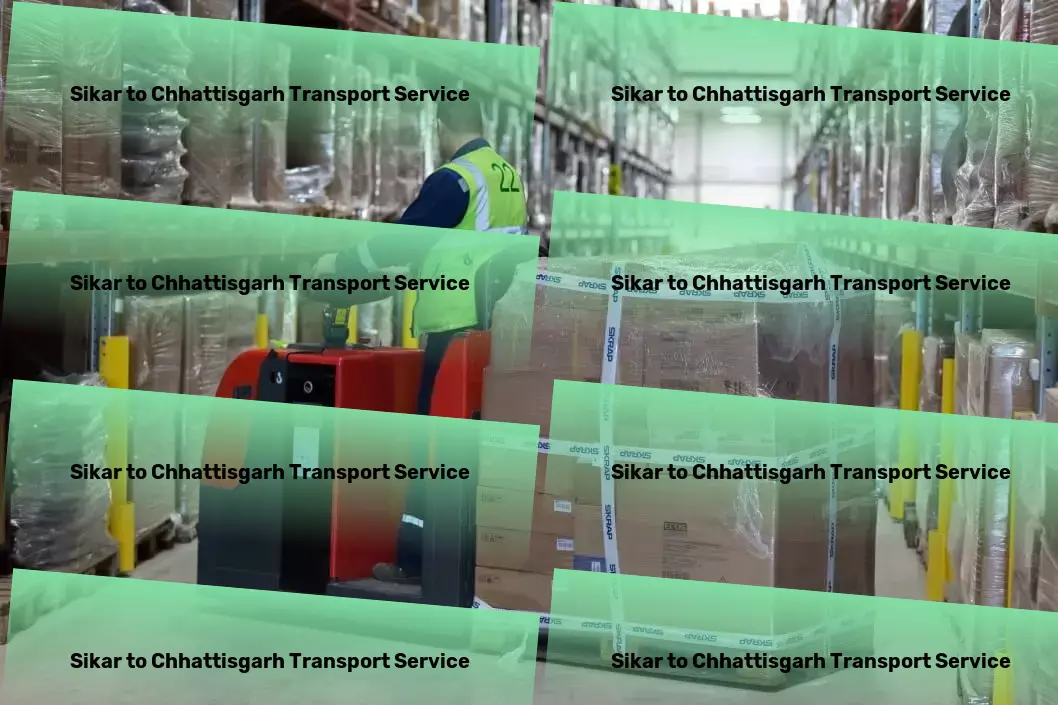 Sikar to Chhattisgarh Transport Speed and reliability in every shipment across India! - Freight booking platform