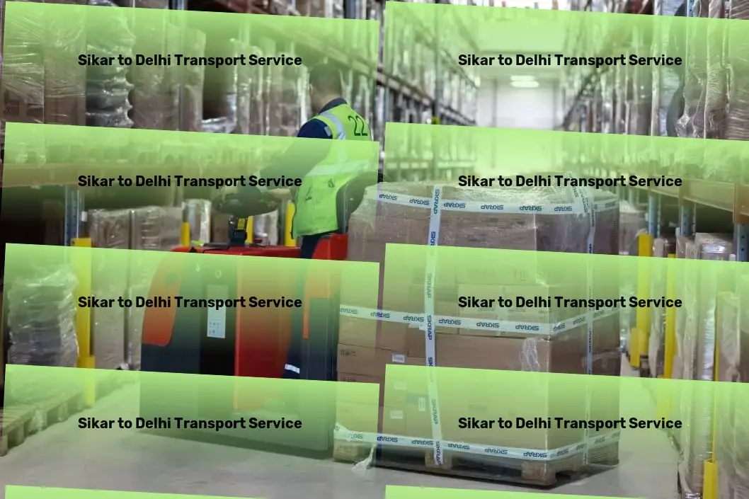 Sikar to Delhi Transport Where technology meets transport in the heart of India. - Package shipping services