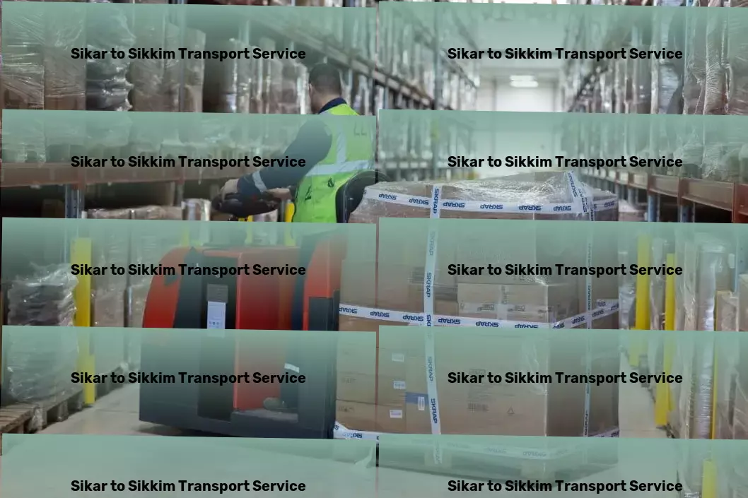 Sikar to Sikkim Transport Major parcel delivery