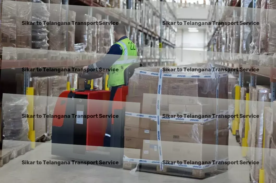 Sikar to Telangana Transport Building stronger connections through robust transport networks in India! - Integrated goods services