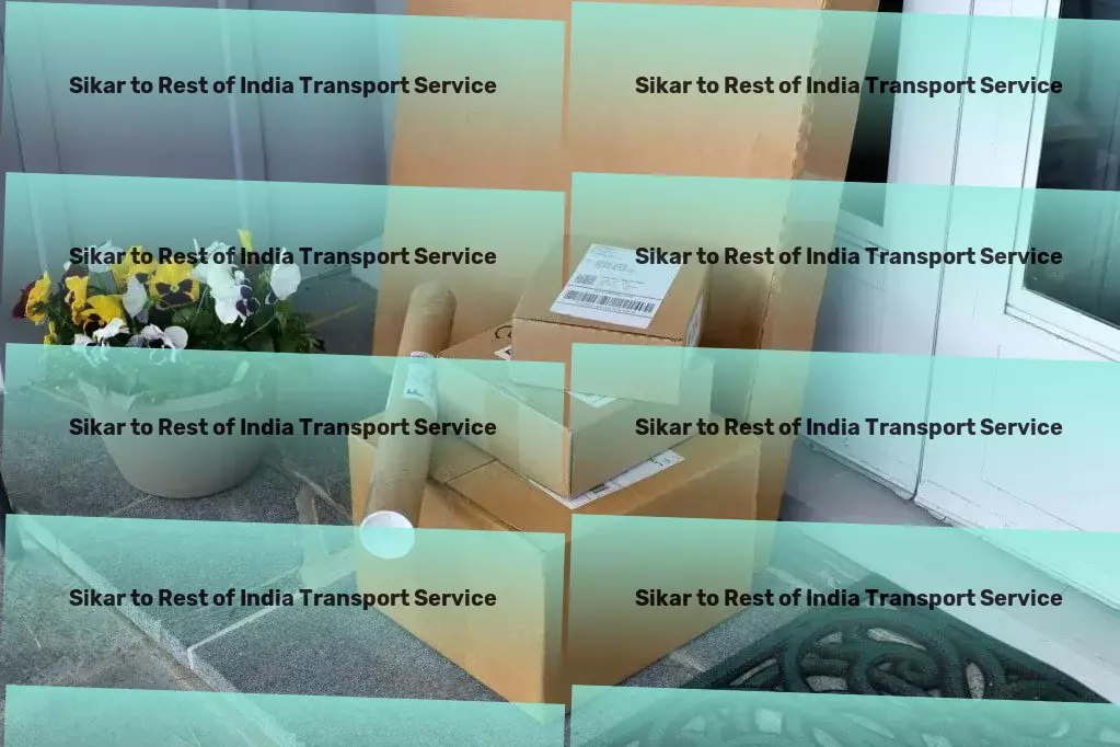 Sikar to Rest Of India Transport High-speed courier services