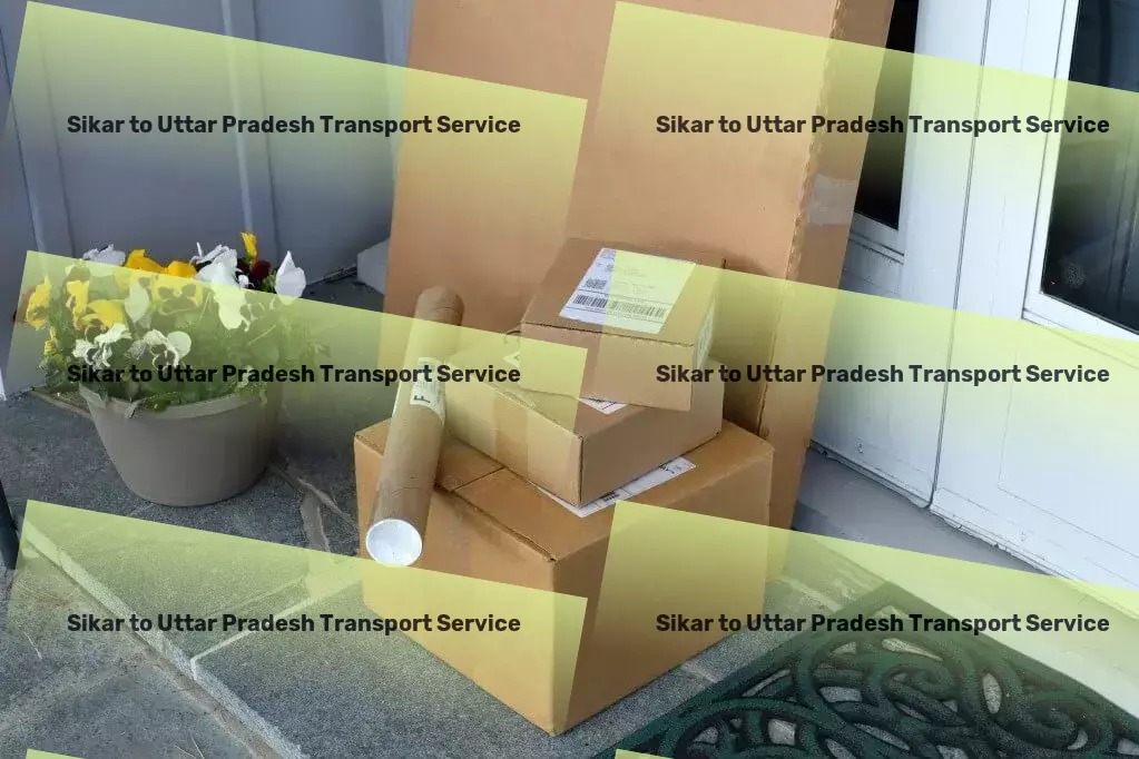 Sikar to Uttar Pradesh Transport The ultimate choice for transporting goods in India's landscape! - Major parcel delivery