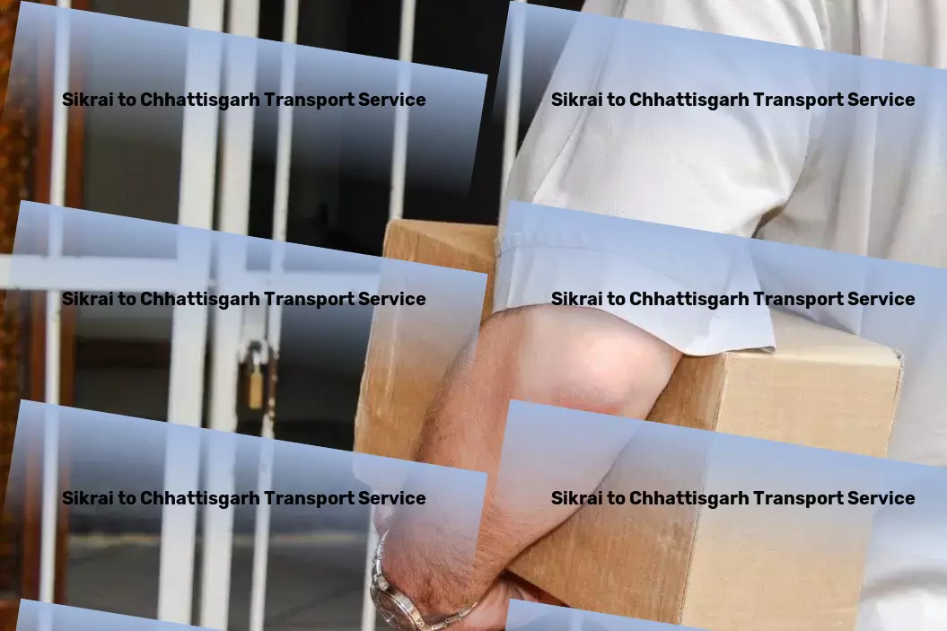 Sikrai to Chhattisgarh Transport Specialized transport