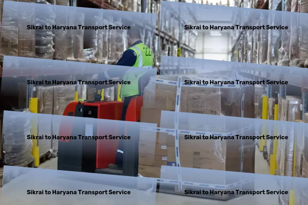 Sikrai to Haryana Transport Furniture transport operations