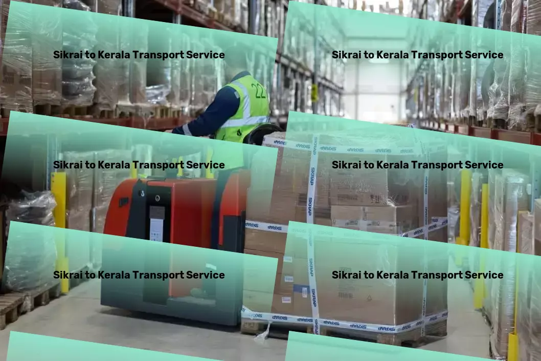 Sikrai to Kerala Transport High-capacity freight forwarding