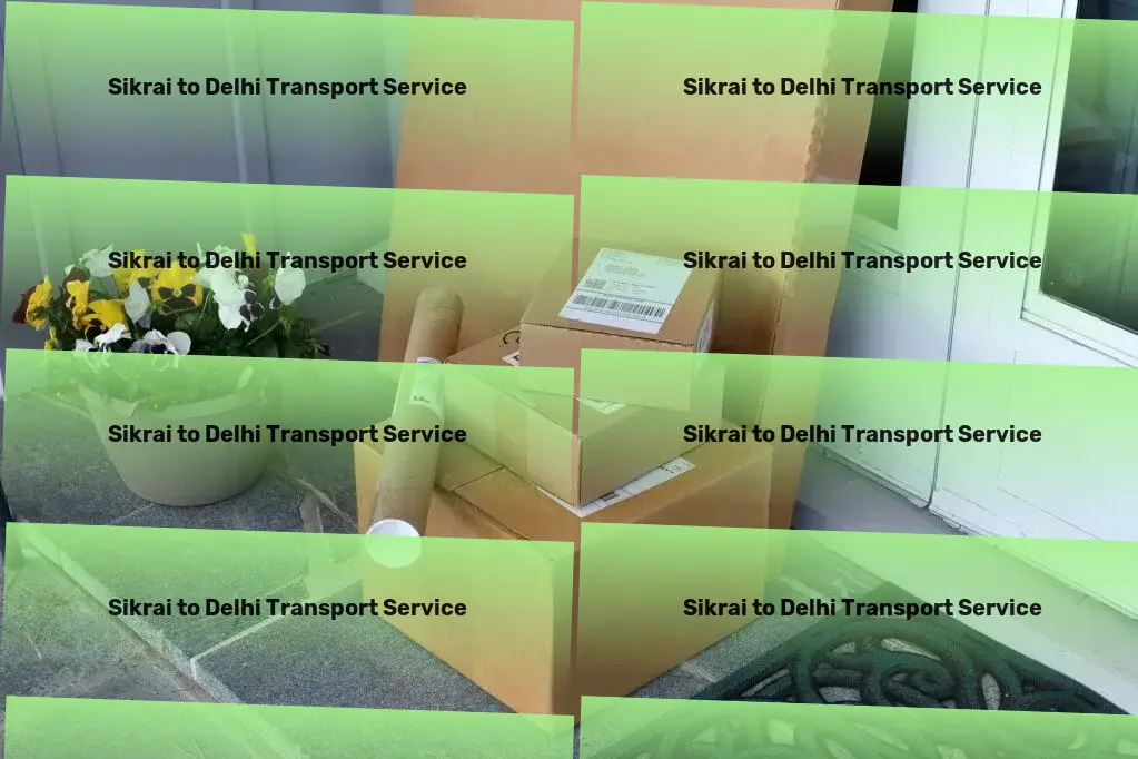 Sikrai to Delhi Transport Road-based freight services