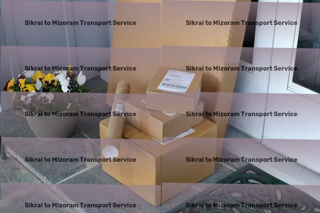 Sikrai to Mizoram Transport Nationwide furniture movers