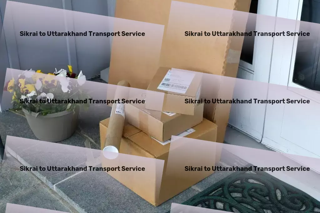 Sikrai to Uttarakhand Transport Heavy parcel delivery