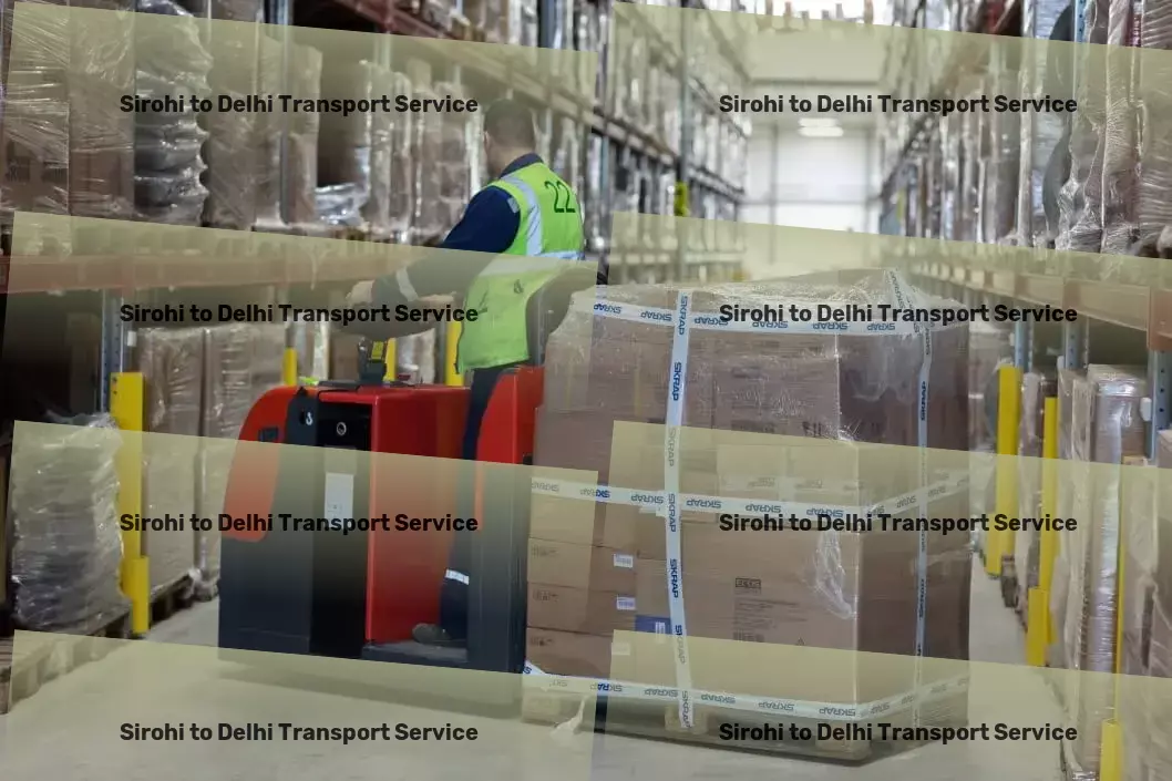 Sirohi to Delhi Transport Where efficiency and reliability meet for Indian logistics! - High-speed freight logistics