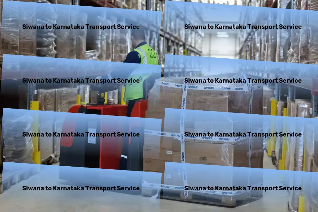 Siwana to Karnataka Transport Unleashing potential through exceptional transport services in India! - Cargo transit services