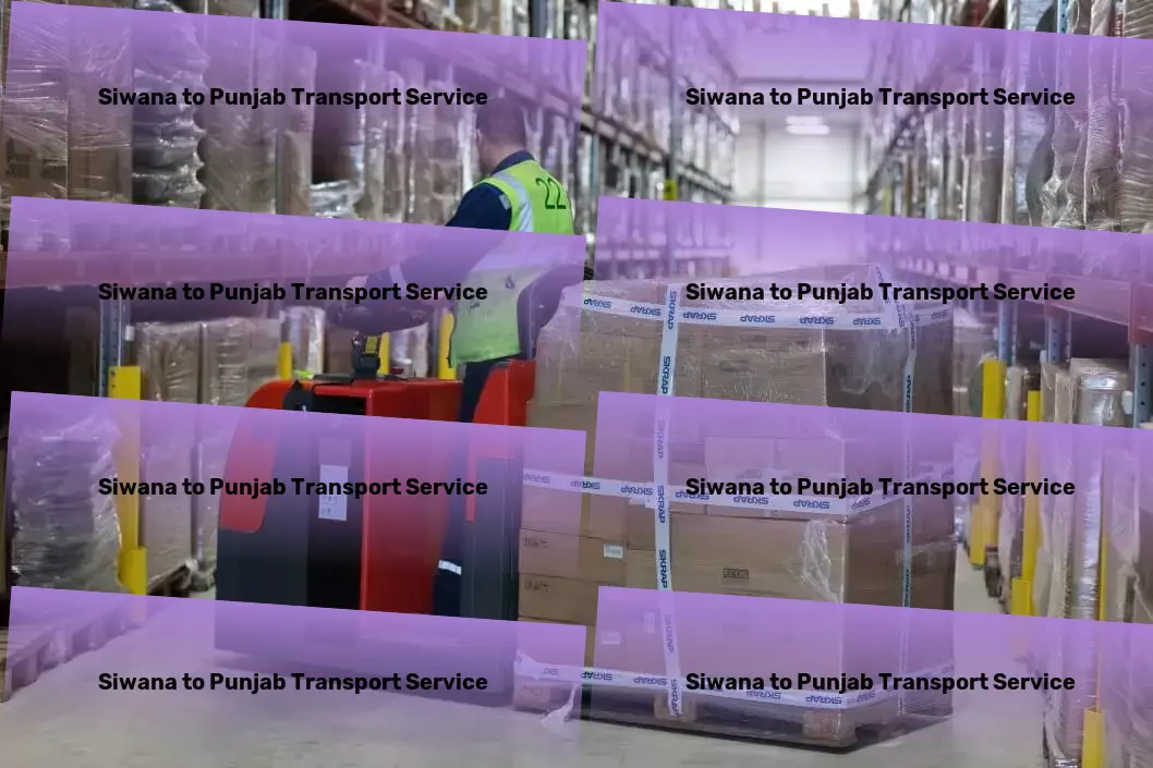 Siwana to Punjab Transport Parcel freight networks