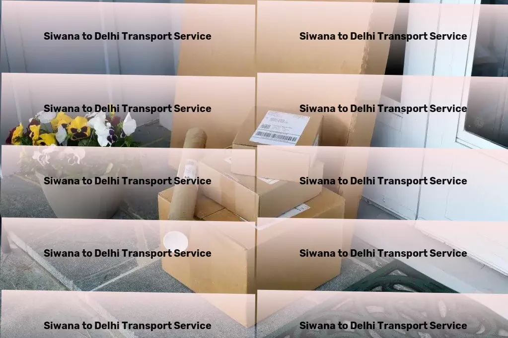 Siwana to Delhi Transport High-volume cargo services