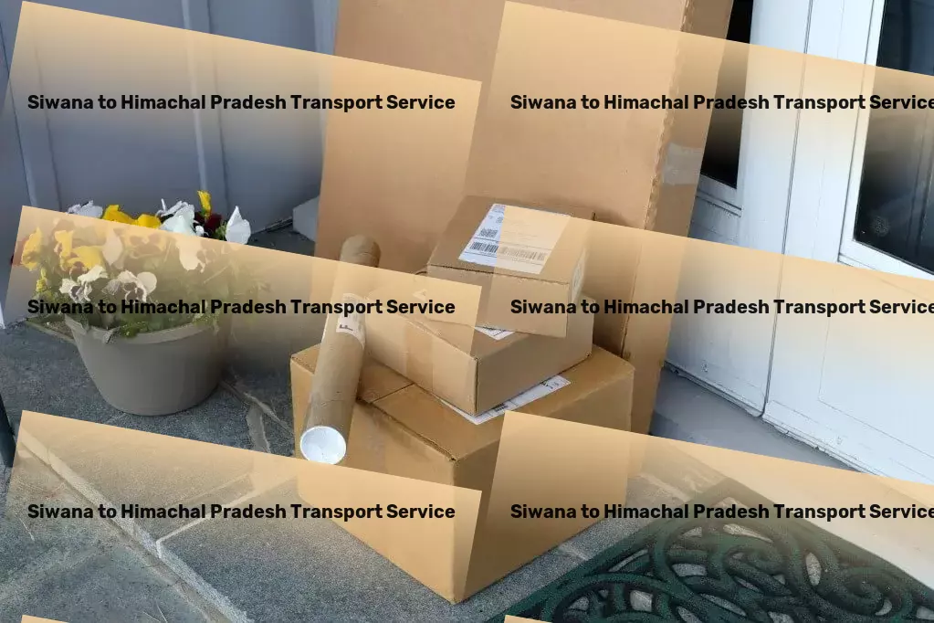 Siwana to Himachal Pradesh Transport Efficient road logistics