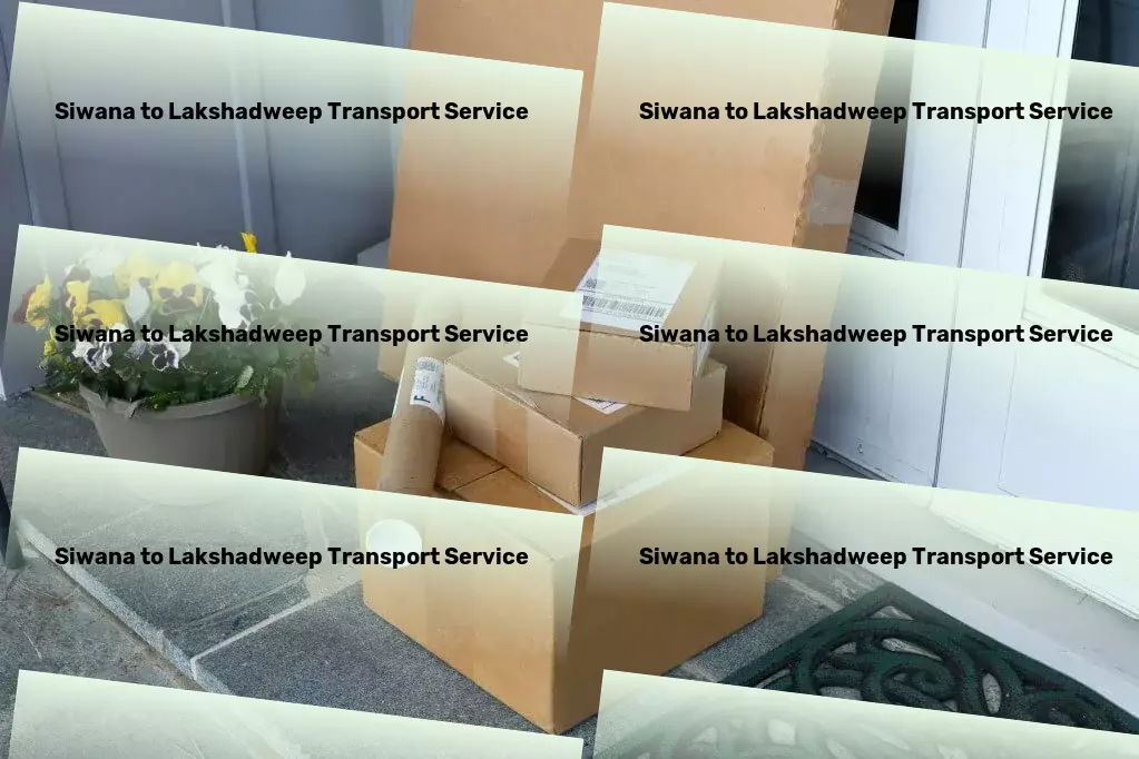 Siwana to Lakshadweep Transport Nationwide delivery and shipment