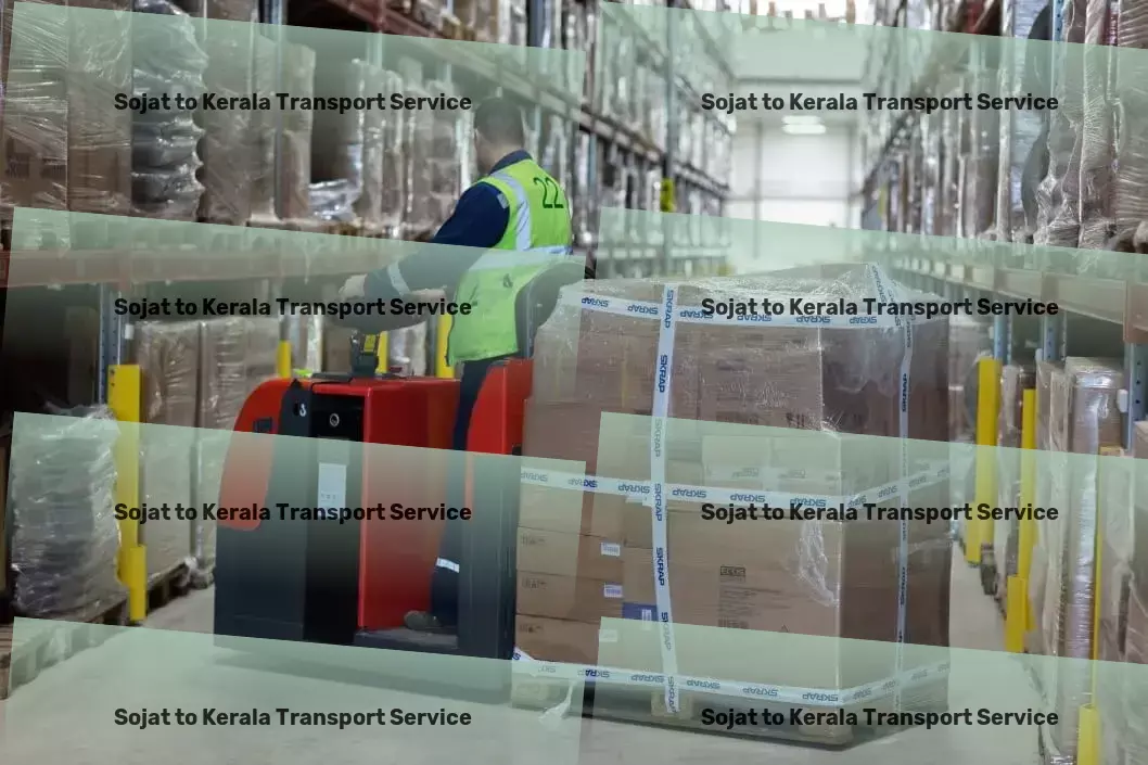 Sojat to Kerala Transport Experience the zenith of urban transportation with us! - Rapid freight services