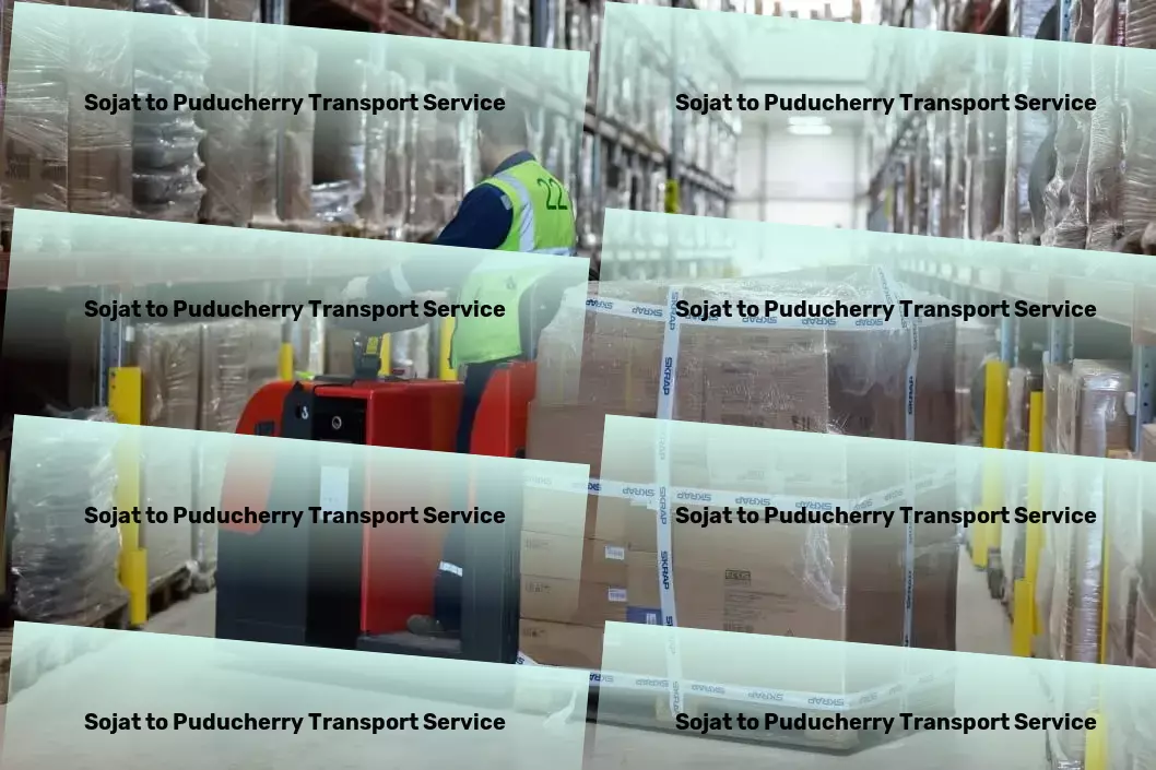 Sojat to Puducherry Transport Inter-city courier services