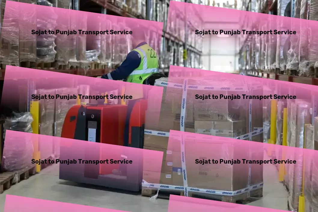 Sojat to Punjab Transport Urban travel, reimagined for speed and comfort. - Customized goods transport