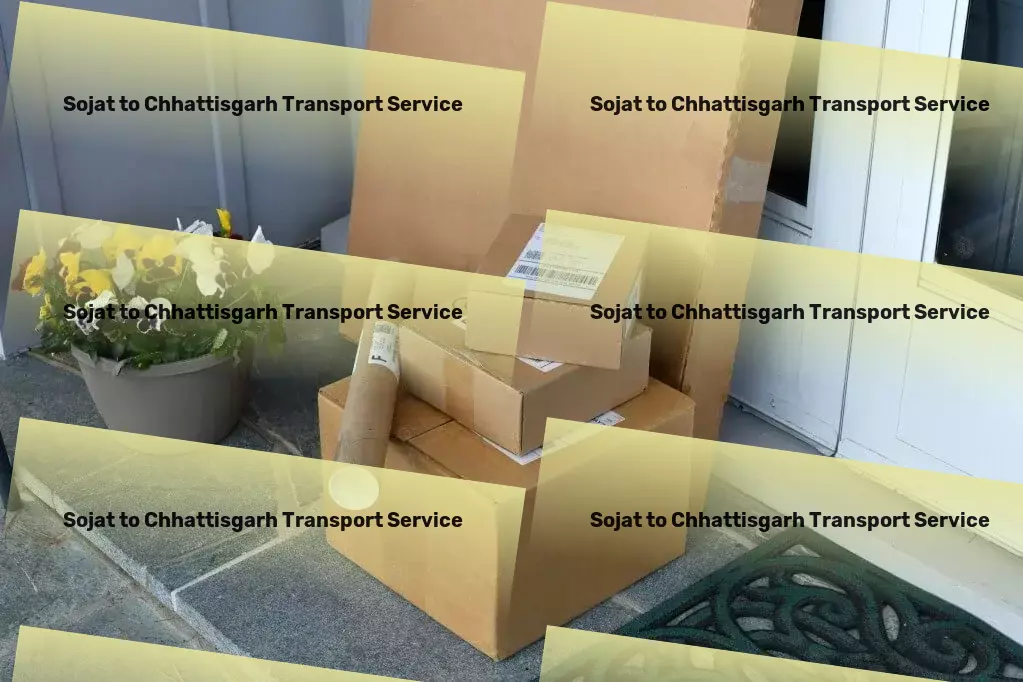 Sojat to Chhattisgarh Transport A leap forward in making city travel joyous. - High-capacity freight transport