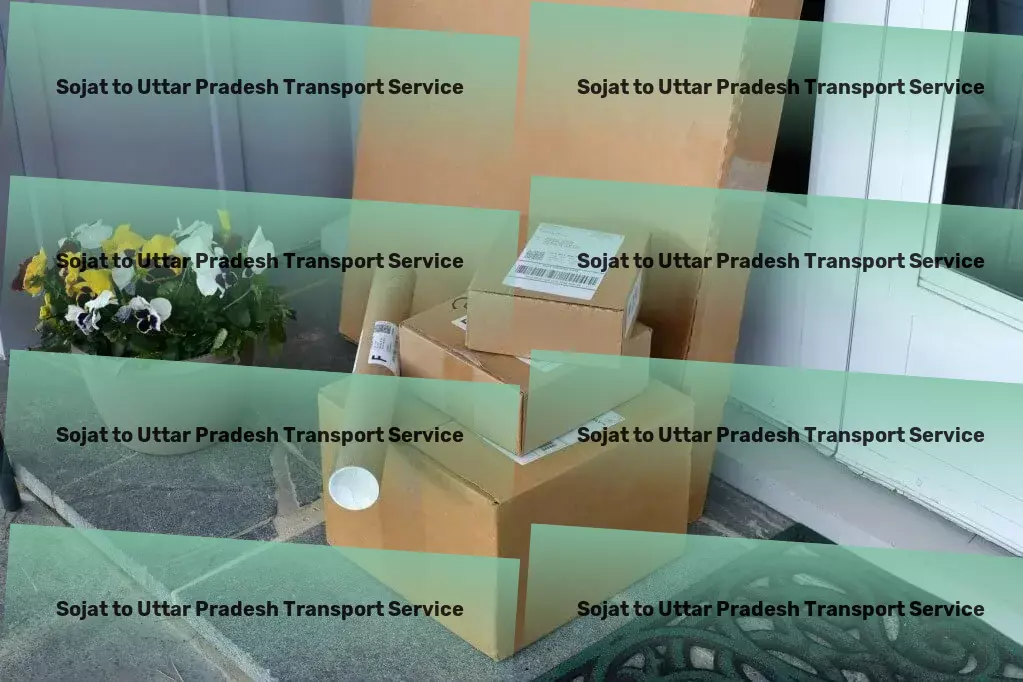 Sojat to Uttar Pradesh Transport A leap forward in making city travel joyous. - Customized freight and shipment solutions