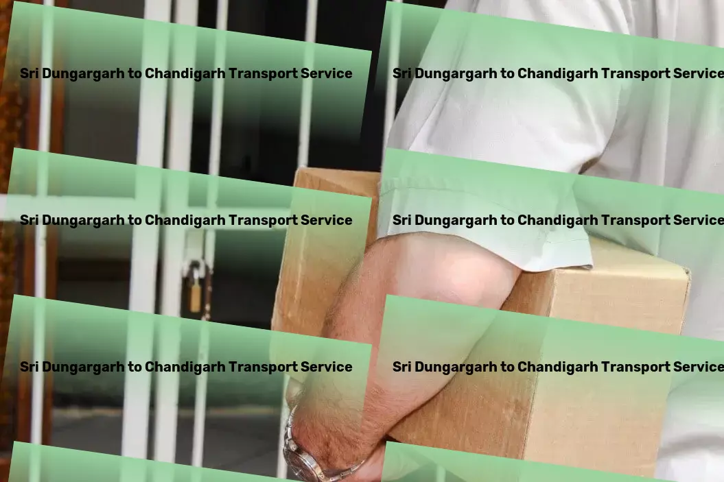 Sri Dungargarh to Chandigarh Transport Local freight logistics