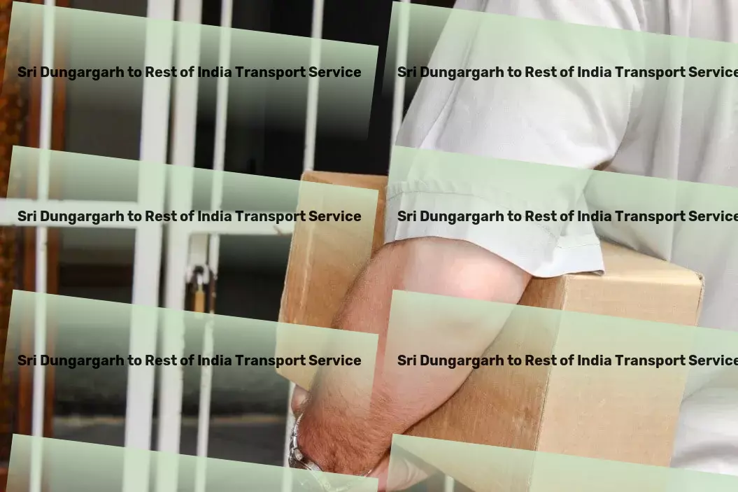 Sri Dungargarh to Rest Of India Transport Redefining the standards of goods transportation across India! - Full-scale courier services