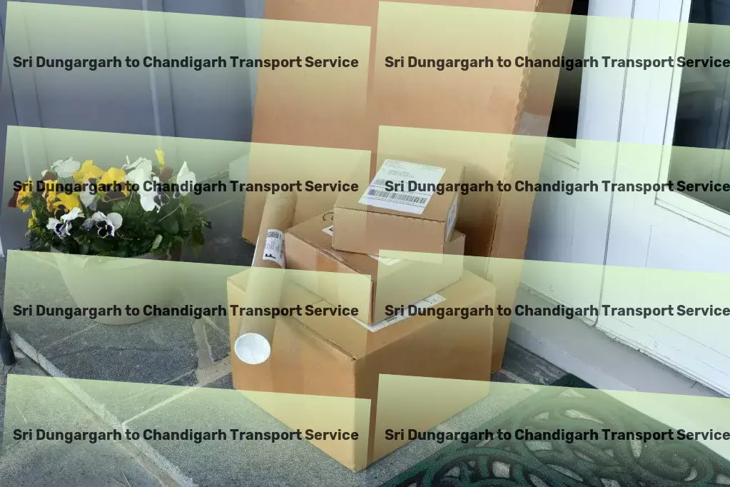 Sri Dungargarh to Chandigarh Transport Leading-edge transport solutions, tailored for the roads of India. - Commercial cargo forwarding