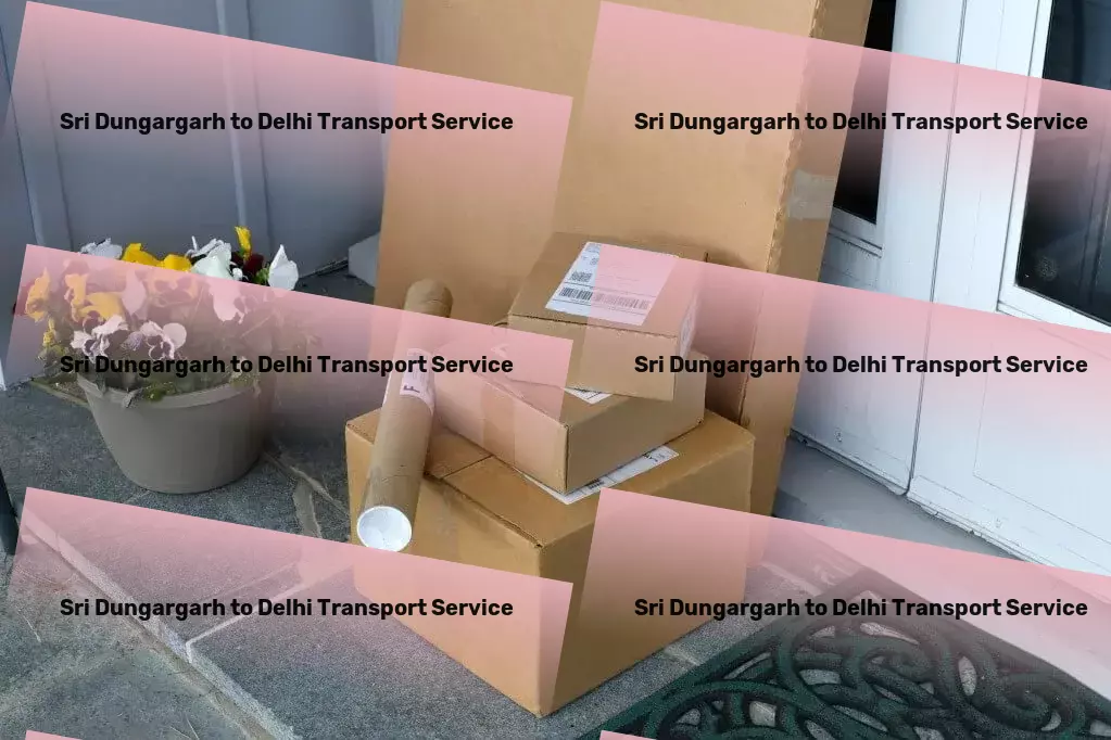 Sri Dungargarh to Delhi Transport Secure shipping solutions