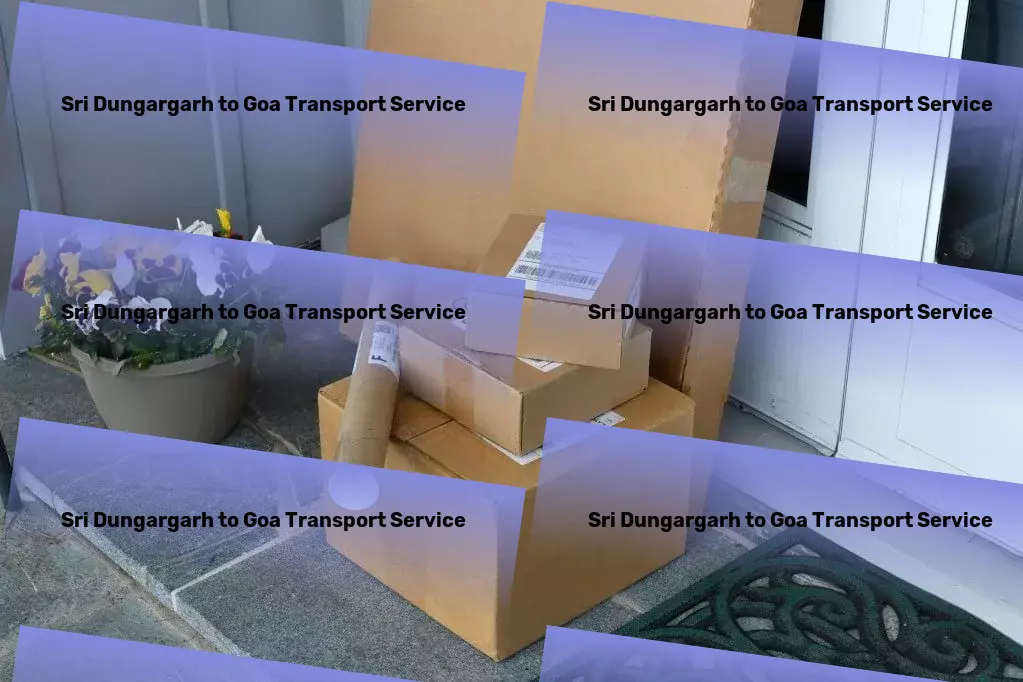 Sri Dungargarh to Goa Transport On-time delivery across India - our unwavering commitment! - Nationwide logistics management