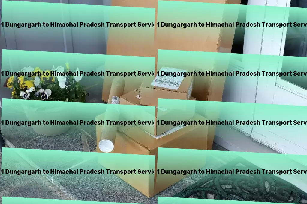 Sri Dungargarh to Himachal Pradesh Transport Join hands with the leaders of Indian transportation excellence! - Interstate shipping