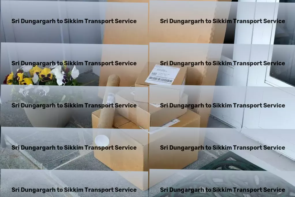 Sri Dungargarh to Sikkim Transport Your essential guide to navigating Indian logistics. - Full-scale parcel shipment