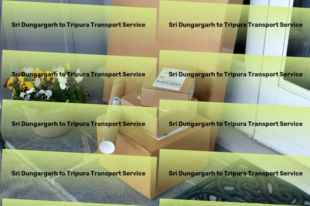 Sri Dungargarh to Tripura Transport Pushing boundaries in delivering exceptional transport services in India! - Urban freight solutions