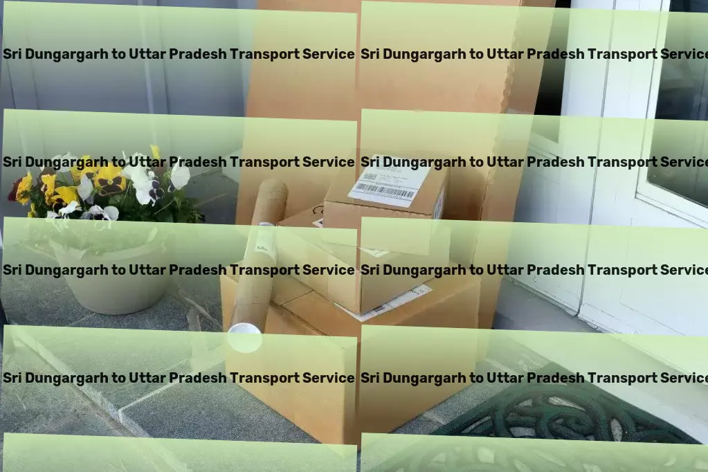 Sri Dungargarh to Uttar Pradesh Transport Leveraging expertise for smoother transports across India. - Comprehensive transport services