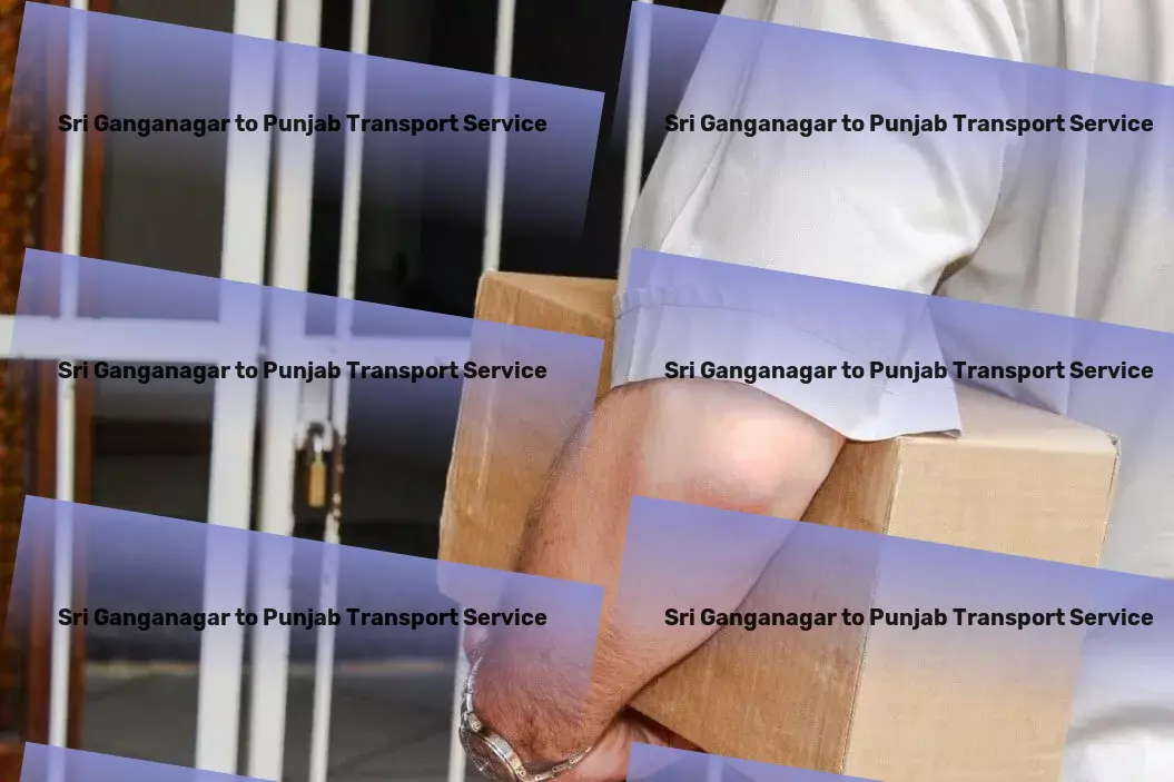 Sri Ganganagar to Punjab Transport Import-export transportation