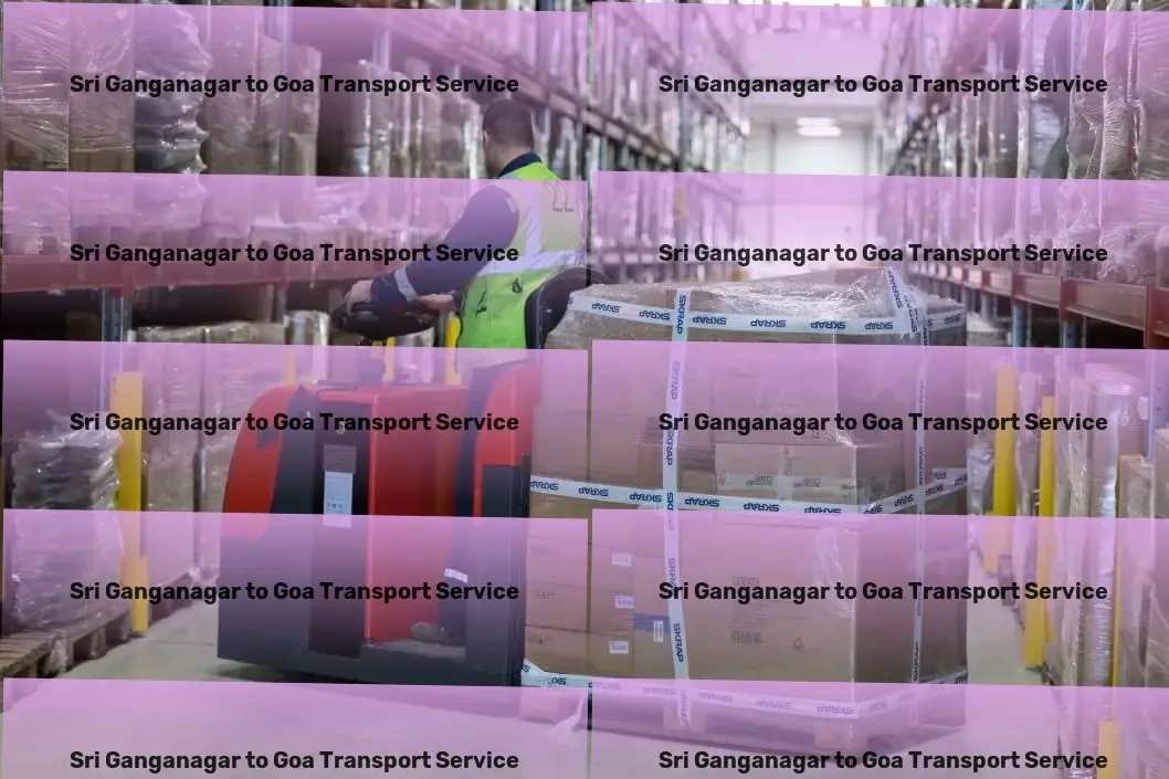 Sri Ganganagar to Goa Transport Beyond boundaries: elevating India's logistic capabilities. - Comprehensive cargo transport