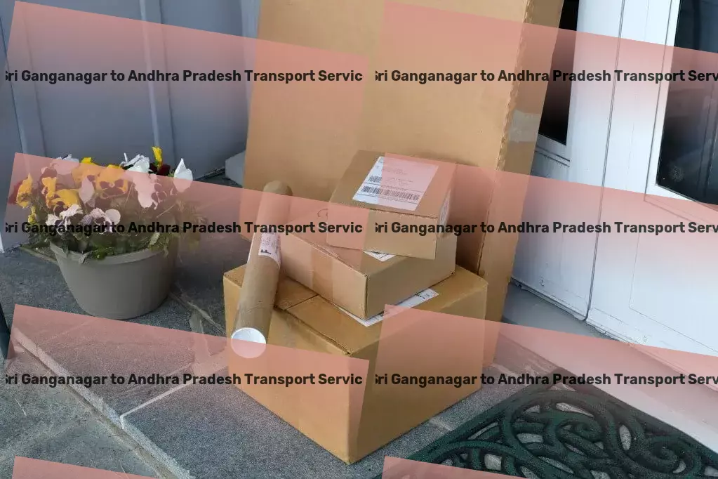 Sri Ganganagar to Andhra Pradesh Transport Delight in crafting exquisite homemade beverages! - Full-scale parcel shipment