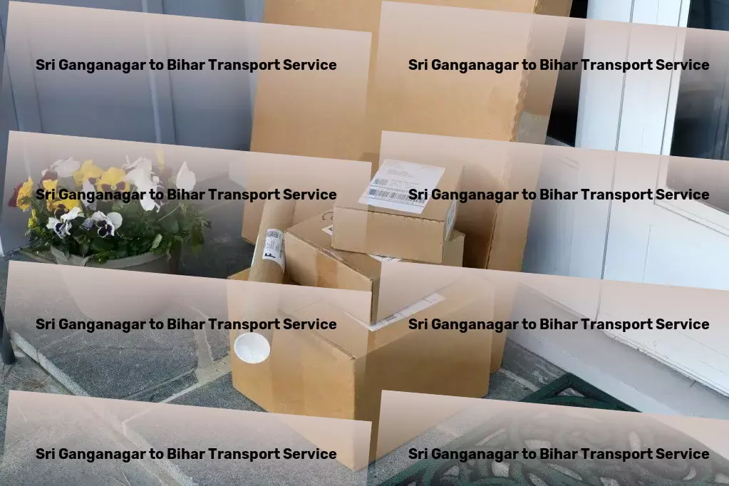 Sri Ganganagar to Bihar Transport Furniture transport solutions