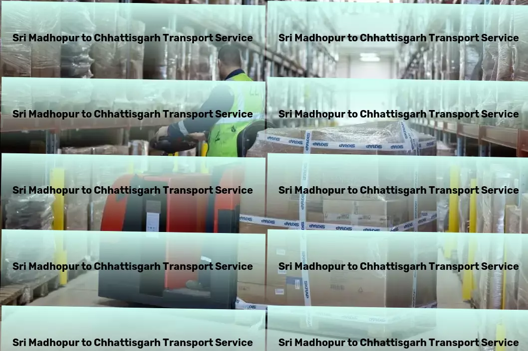 Sri Madhopur to Chhattisgarh Transport Achieve logistical mastery with our support in India! - Relocation transport operations