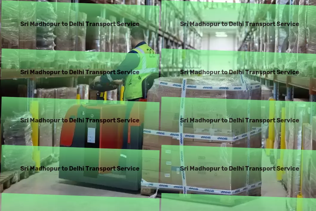 Sri Madhopur to Delhi Transport Where technology meets transport in the heart of India. - Online bulk cargo services