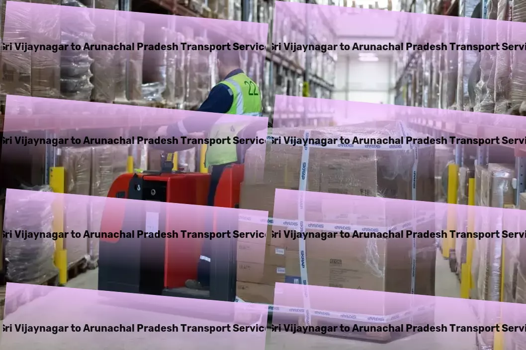 Sri Vijaynagar to Arunachal Pradesh Transport Transform your supply chain with our Indian transport prowess! - Express household shipment