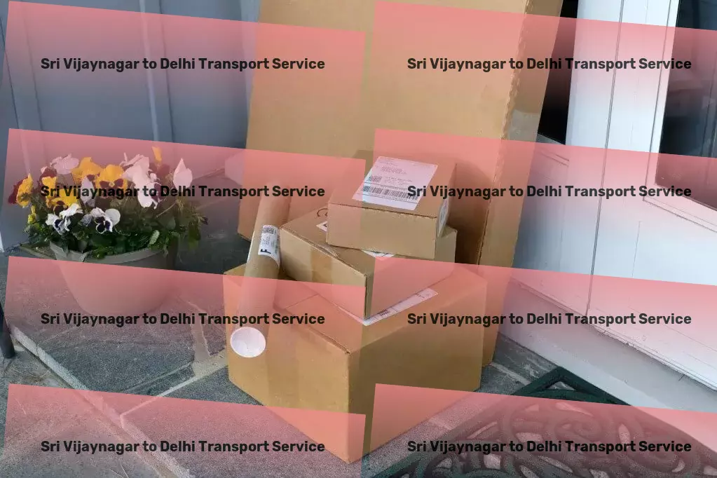 Sri Vijaynagar to Delhi Transport Express industrial shipping