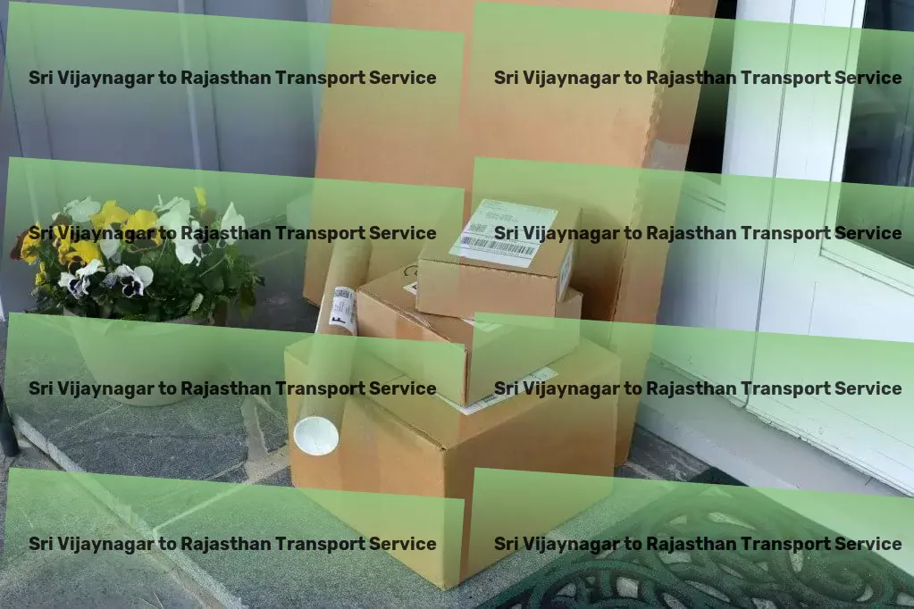 Sri Vijaynagar to Rajasthan Transport Elevating the standards of transport across India one delivery at a time. - Commercial cargo forwarding