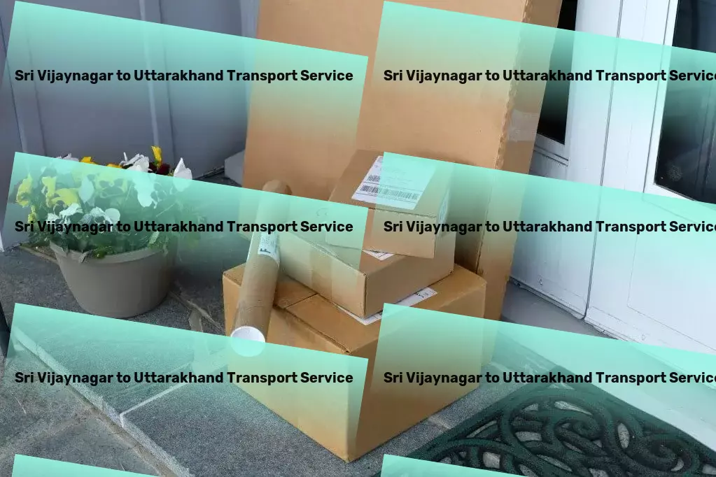 Sri Vijaynagar to Uttarakhand Transport Speed and reliability in every shipment across India! - Local package forwarding