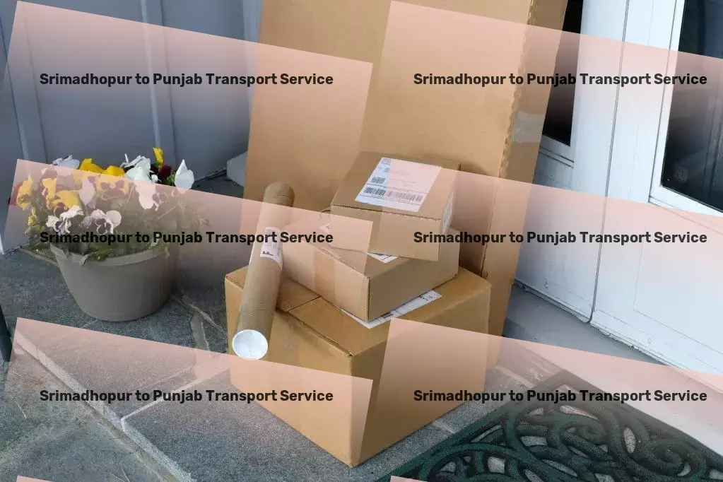 Srimadhopur to Punjab Transport Specialized household moving