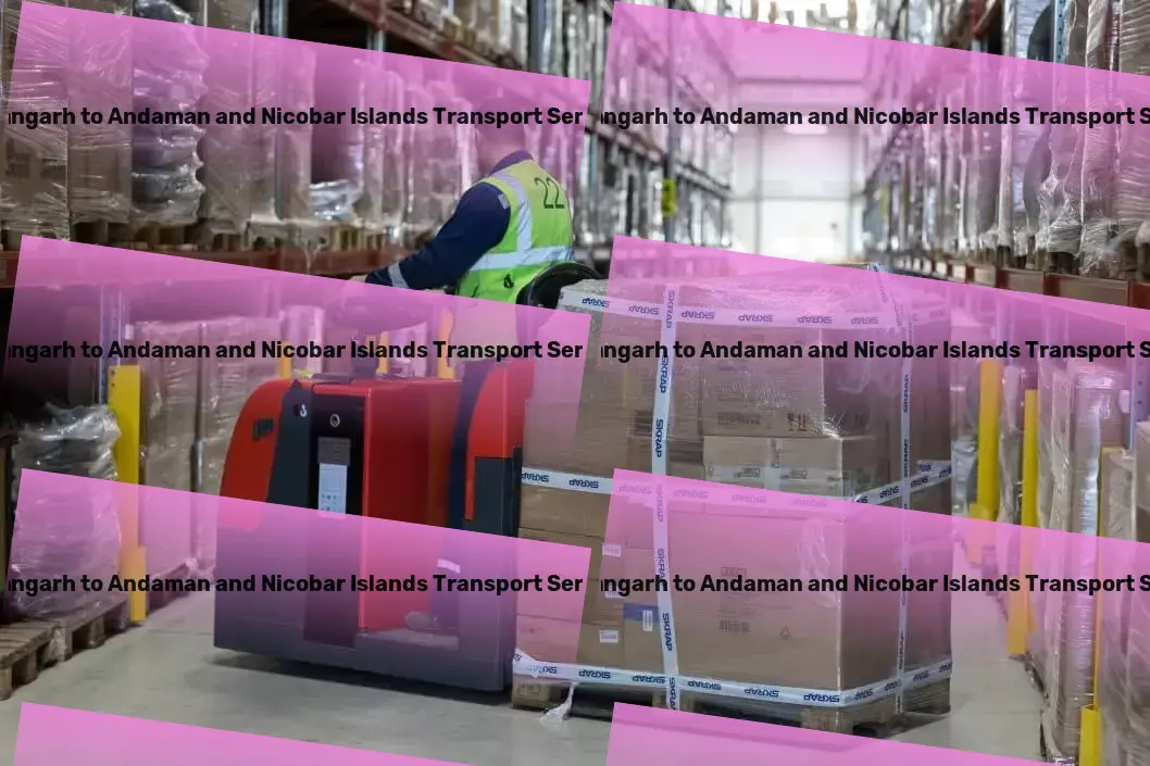 Sujangarh to Andaman And Nicobar Islands Transport Pioneering advanced logistics solutions for India's growing needs! - High-capacity freight solutions