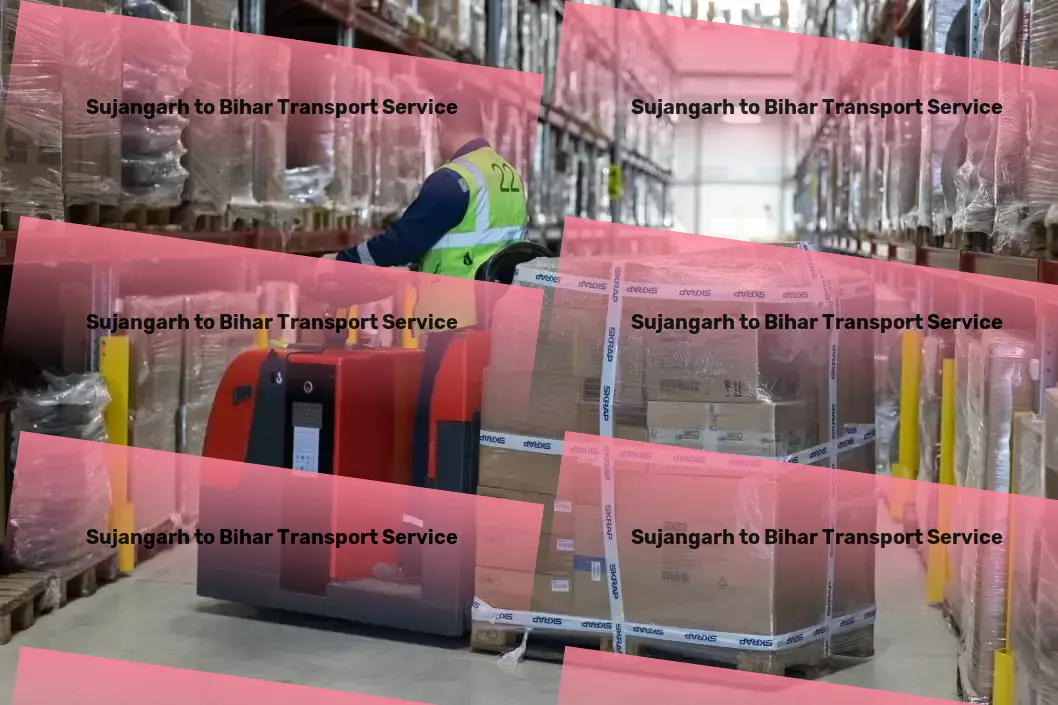 Sujangarh to Bihar Transport Building stronger connections through robust transport networks in India! - Specialized package moving