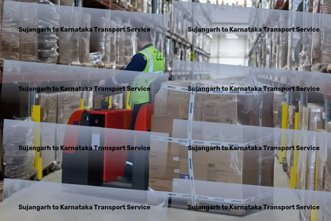 Sujangarh to Karnataka Transport Professional moving services