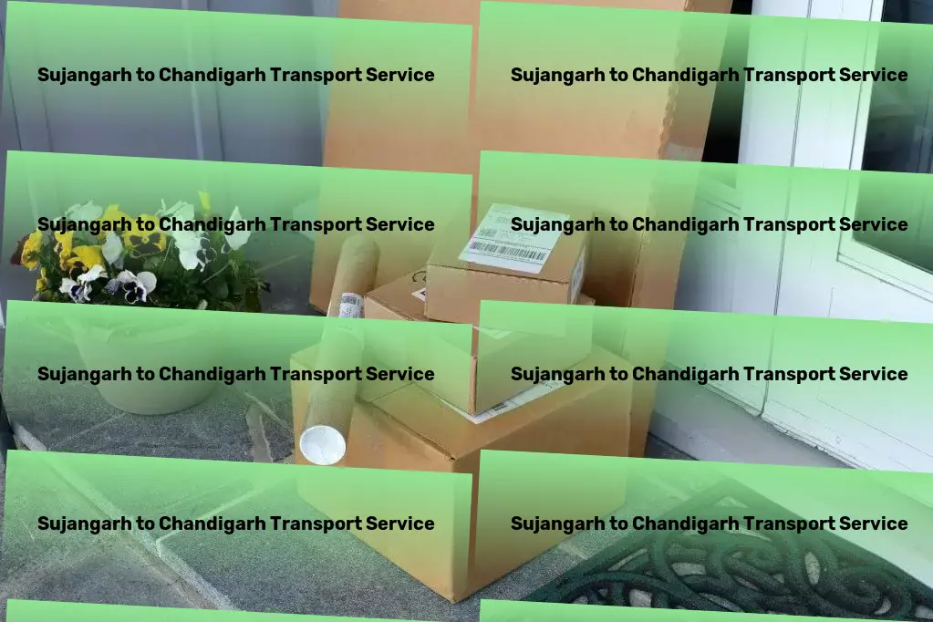 Sujangarh to Chandigarh Transport Interstate transport