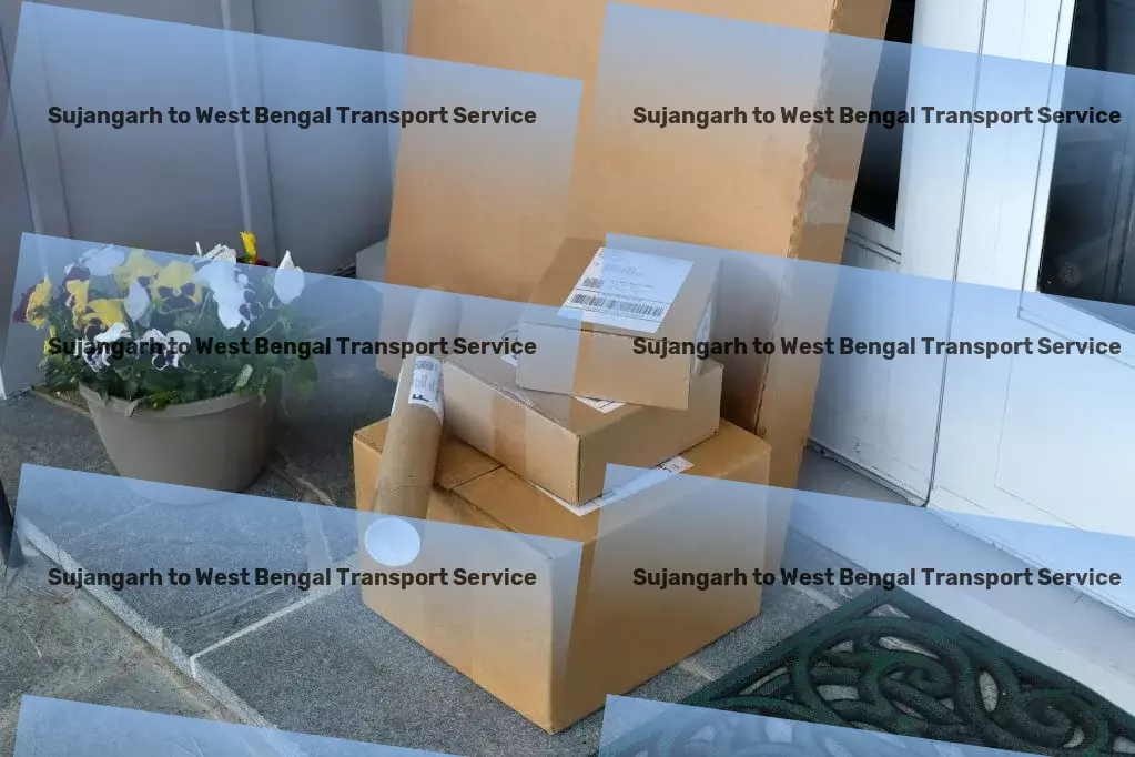 Sujangarh to West Bengal Transport Fast movers and packers