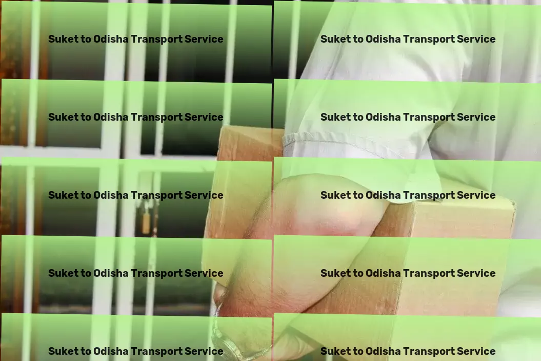 Suket to Odisha Transport Nationwide cargo services