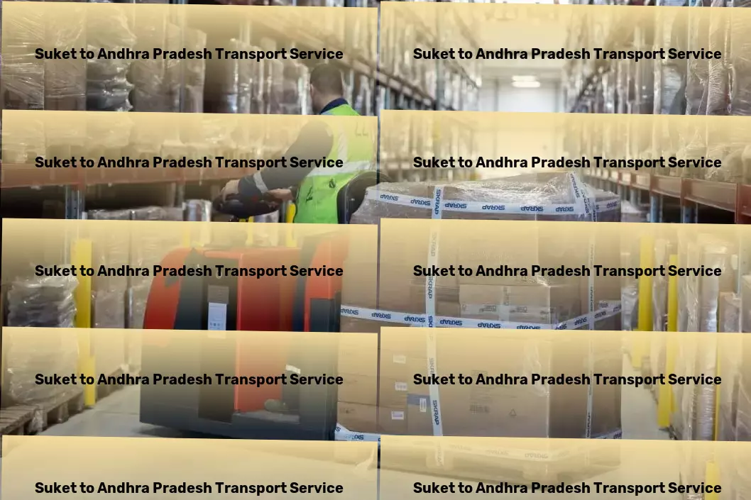 Suket to Andhra Pradesh Transport Navigate the splendors of India without any hassles! - Local goods operations